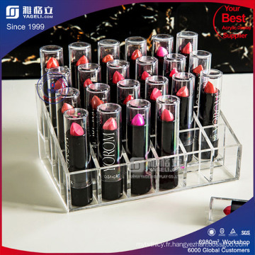 24 Grid Hold Factory Cheap Good Quality Factory Pop Style Acrylique Lipstick Holder